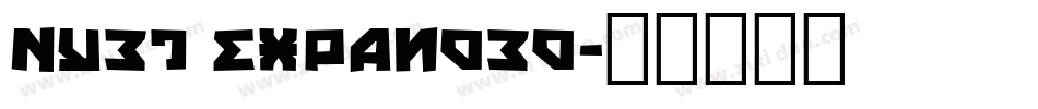 Nyet Expanded字体转换
